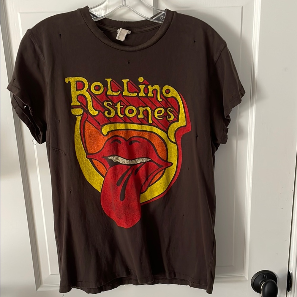 MadeWorn Rock Rolling Stones Graphic T-Shirt XS RARE 💋